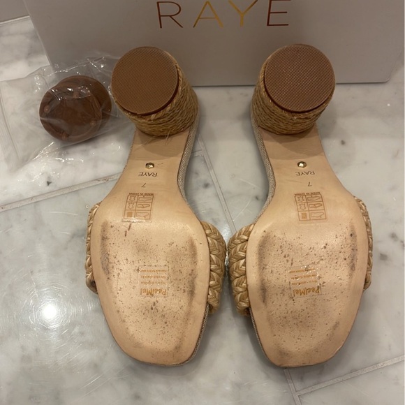 Raye Rattan/Jute Heels - Picture 5 of 5